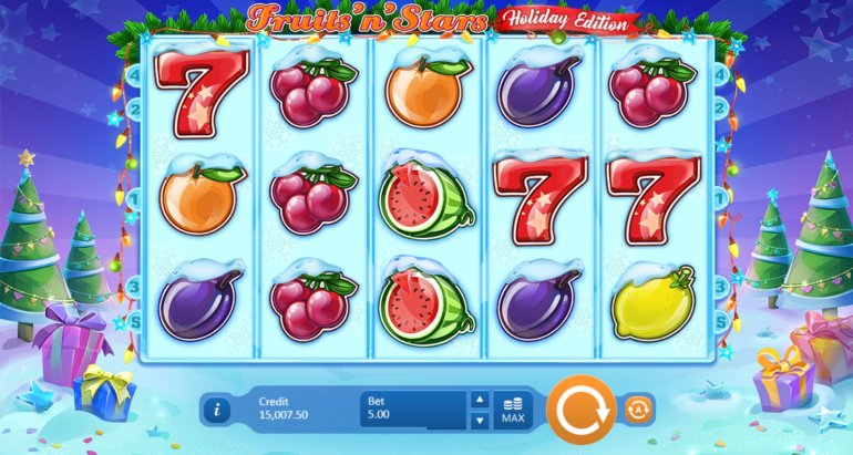 Video slot Fruits and Stars